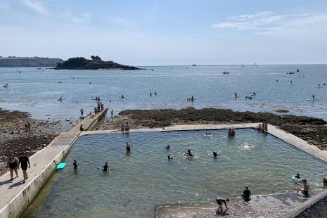 swimming